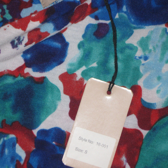 SAPA One-Shoulder Size Z Gloral Cute Dress - Picture 4 of 7